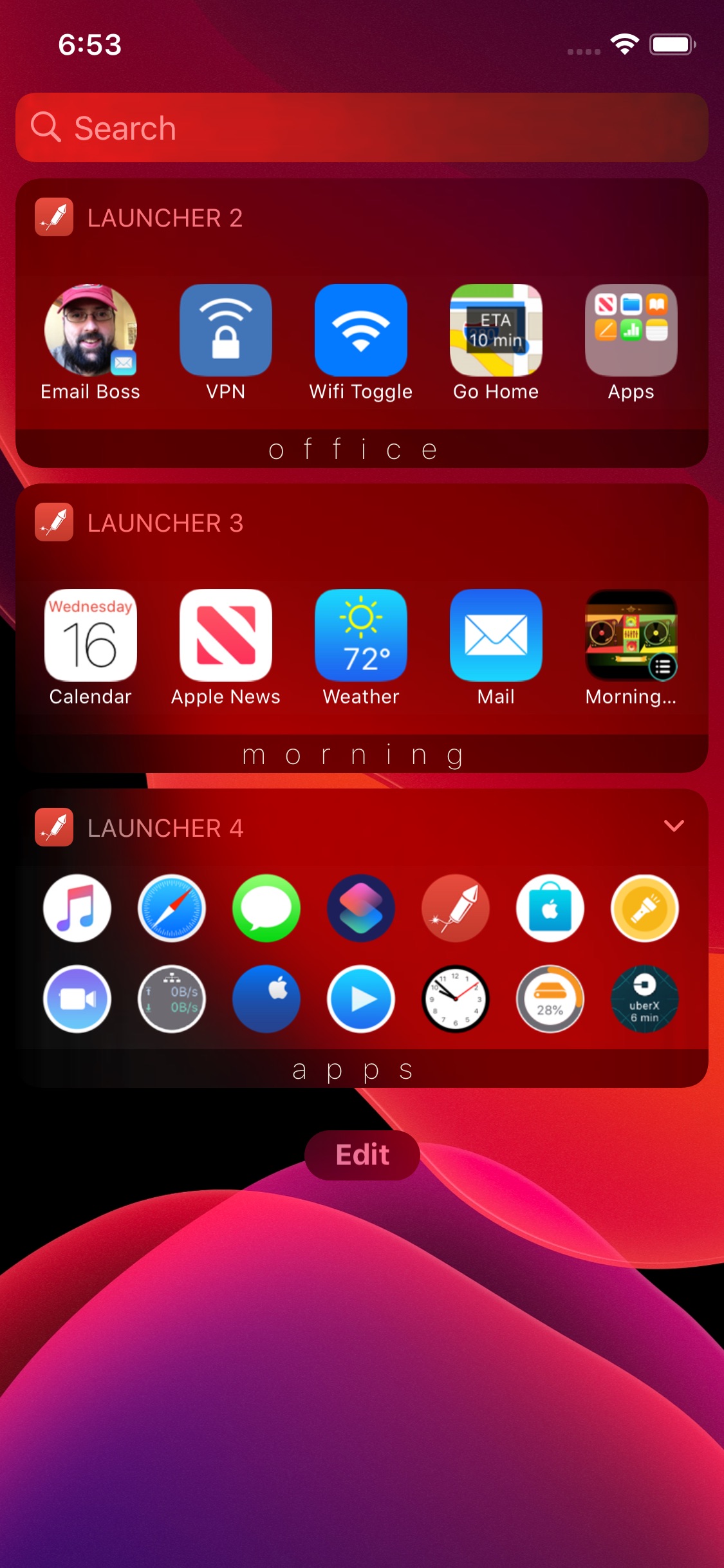 Notification Center Widget Screenshot 1