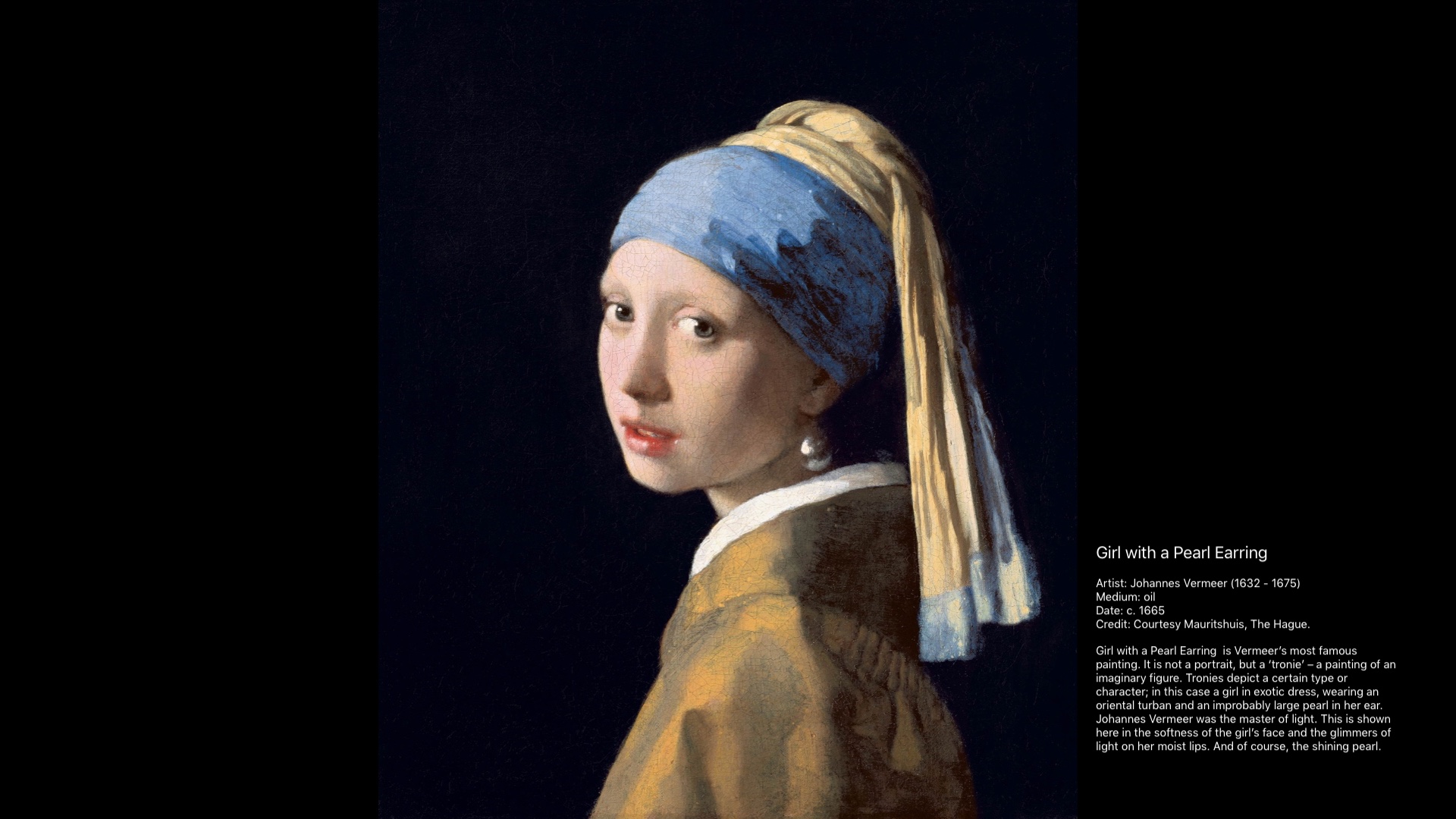 Girl with the Pearl Earring