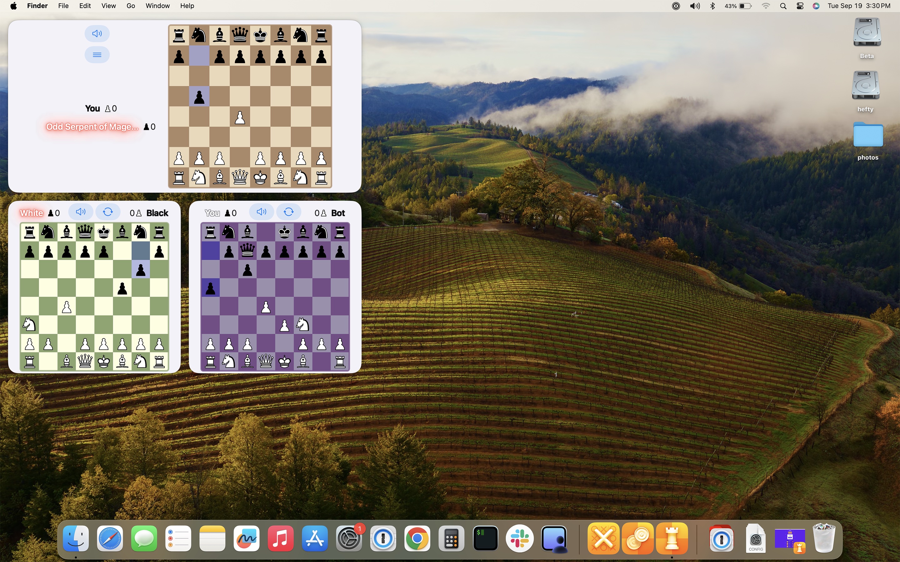 Chess Widget Game